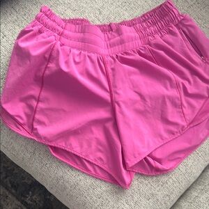 Lululemon Athletica Pink Athletic Shorts Lightweight Moisture-Wicking